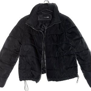 Black Puffer Winter Jacket
